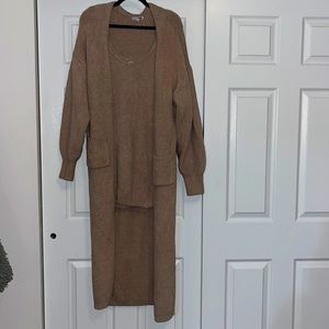 Cardigan & Dress